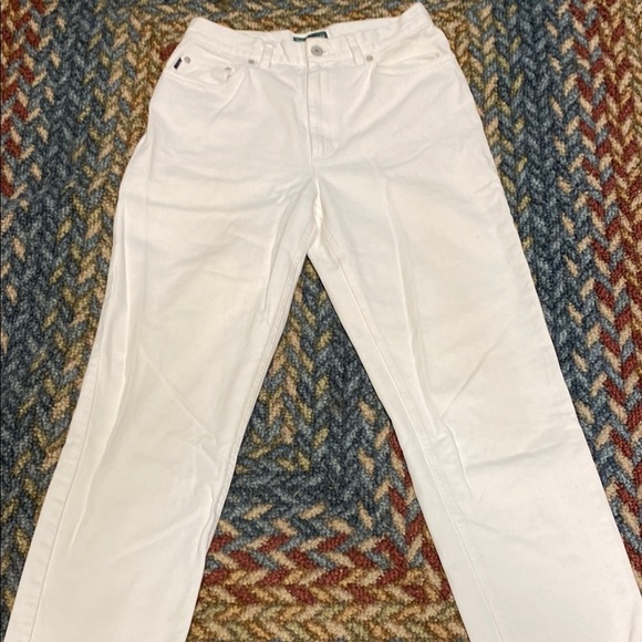 Ralph Lauren Denim - Ralph Lauren White Straight Leg Jeans